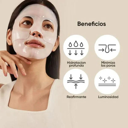 5 Mascarillas Colageno SOLESNA® ‎